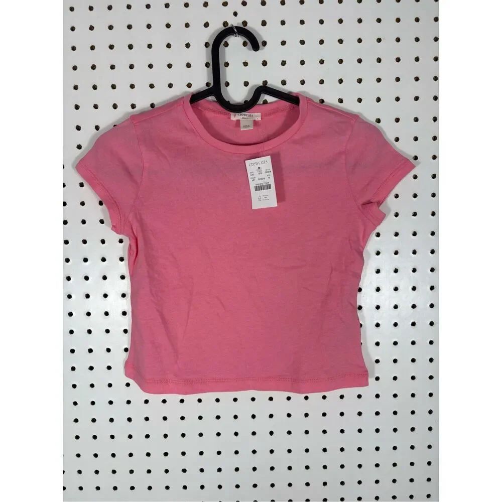 Crewcuts girl short sleeve top size M